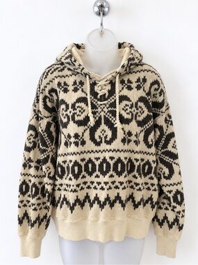 POLO RALPH LAUREN  Fair Isle Hooded Sweatshirt